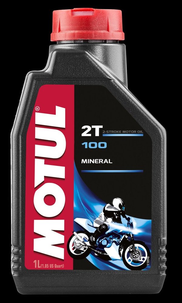 MOTUL-Motoröl 100 - 2 Takt - 1 Liter - Mineralölbasis