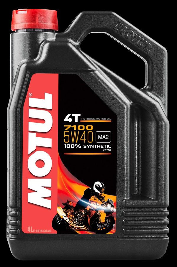 MOTUL-Motoröl 7100 - 5W40 - 4 Liter - 100% Synthetic - 4 Takt