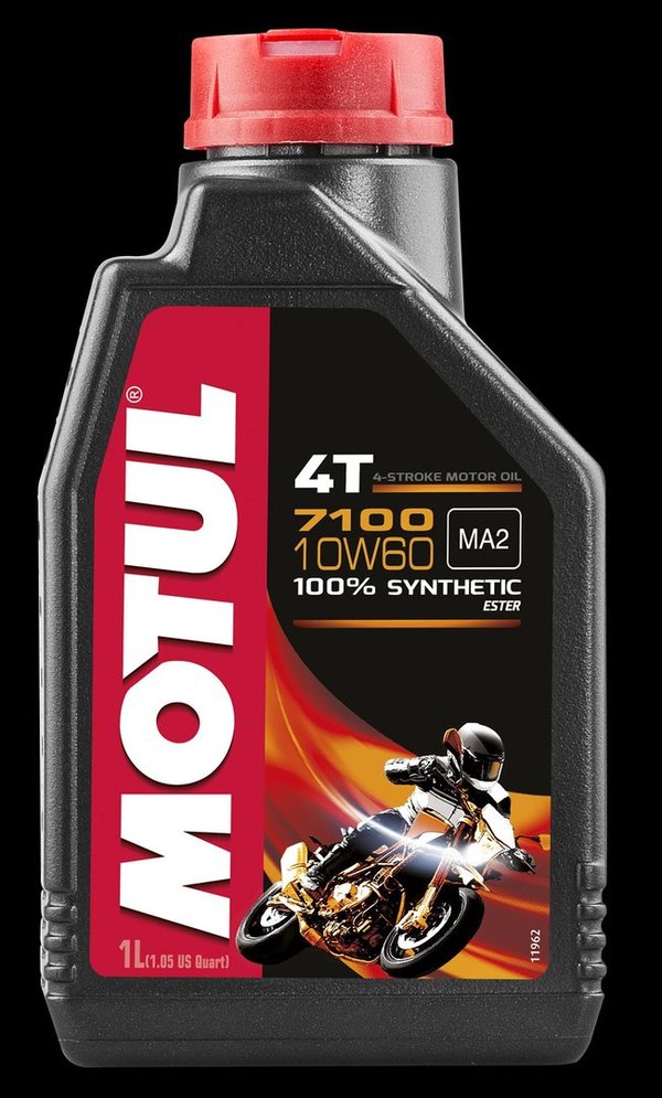 MOTUL-Motoröl 7100 - 10W60 - 1 Liter - 100% Synthetic - 4 Takt