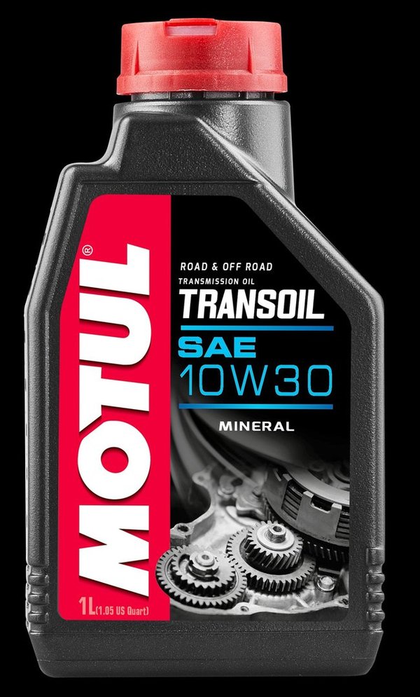 MOTUL-Getriebeöl SAE 10W30 - Mineral Transoil - Road & Off Road - 1 Liter